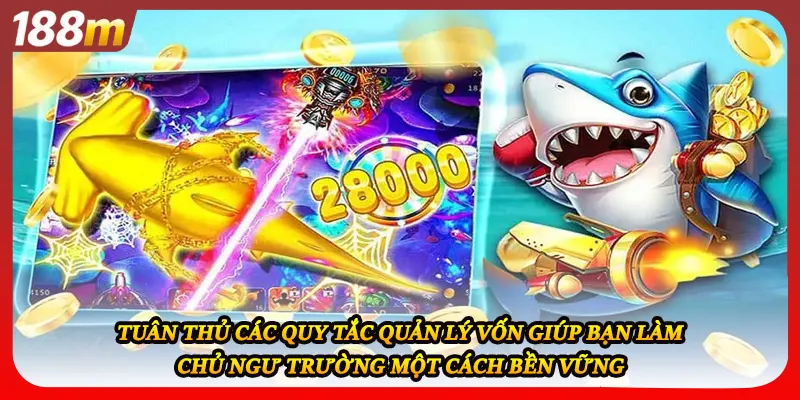 Tuân thủ các quy tắc quản lý vốn giúp bạn làm chủ ngư trường một cách bền vững